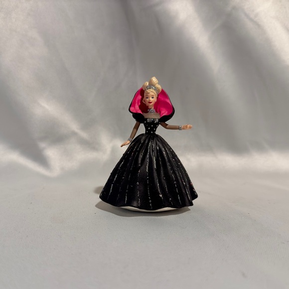 Vintage Hallmark Holiday Collection 1998 Barbie Ornament Black Gown-2/$20 - Picture 1 of 4